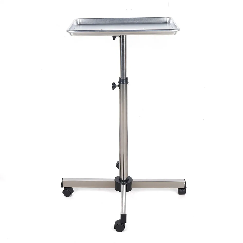 医療用トロリーモバイルローリングカートアルミトレイサロンタトゥースタンドホルダー