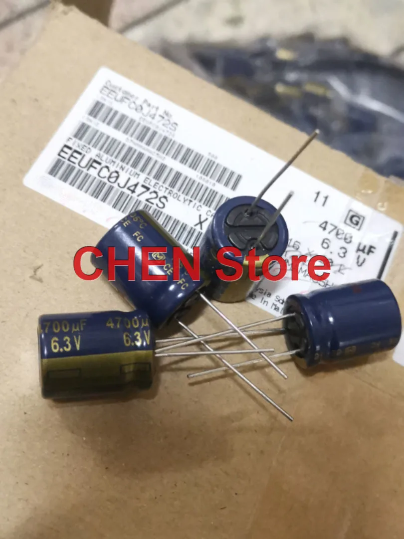 Imagem -02 - Matsushita fc 6.3v 100uf 1800uf 1500uf 2200uf 4700uf 27uf 390uf Capacitor Eletrolítico ce 6.3v100uf 6.3v1500uf 2200uf 6.3v 20 Peças