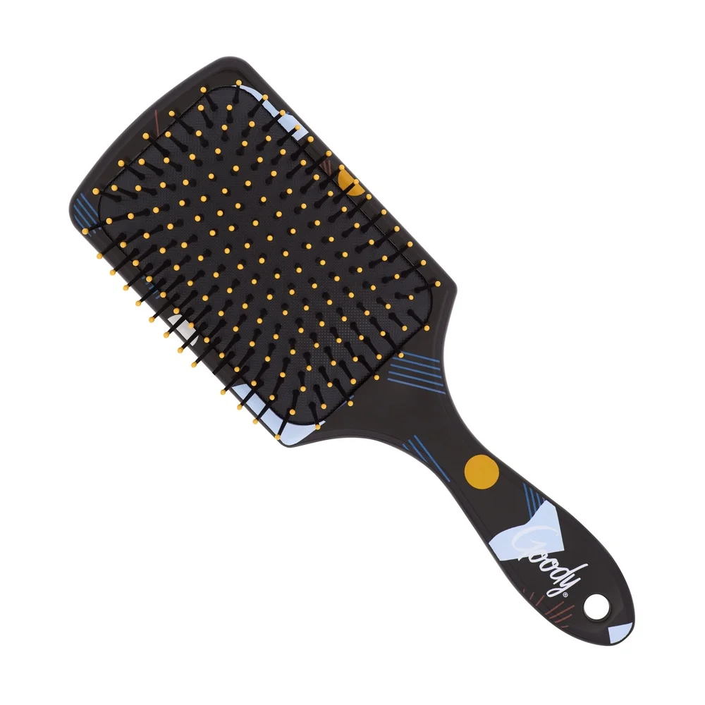 Detangling Paddle Brush Thick Hair Ouchless Printed Design Unique Collaboration Empowering Self-Expression Hair Accessory 1 CT