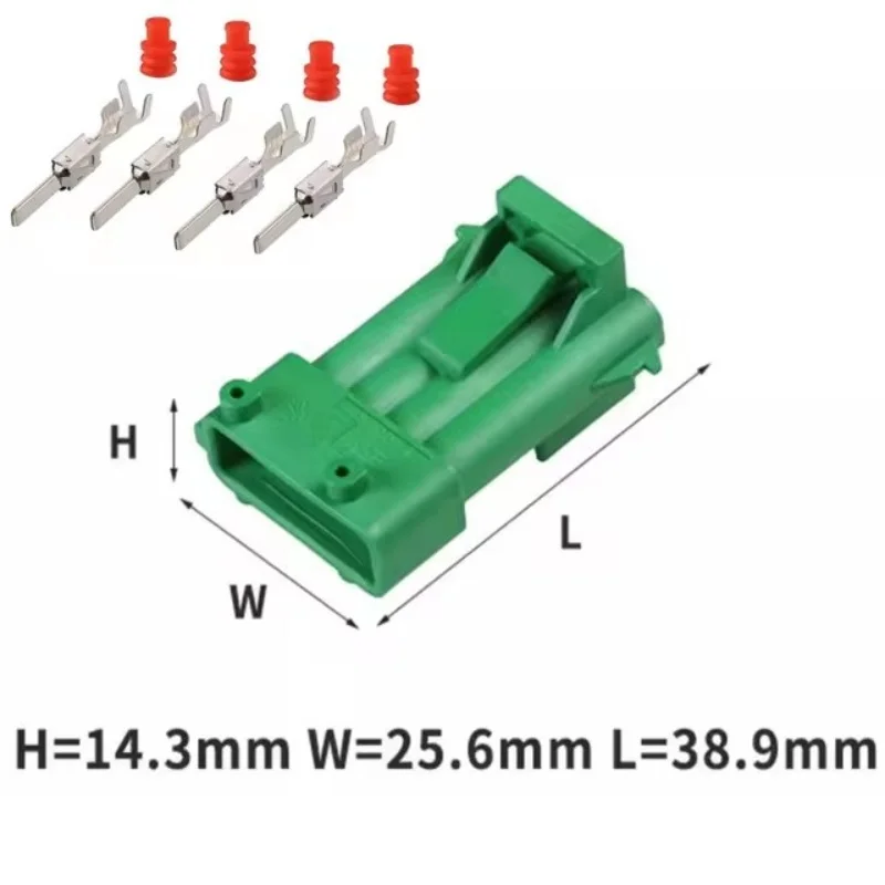 4 Pin auto waterproof connectors male or female 1618R0 Oxygen O2 Lambda Probes Sensor plug 185001-6 144998-6 For Peugeot Citroen