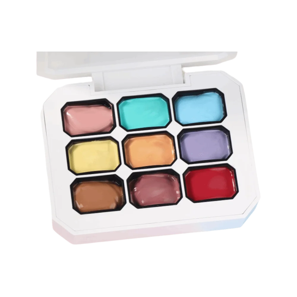 

Mini 4IN1 Pat Ombre Gel Nail Polish French Nail Manicure 9-color Easy Gradient Painting Gel Varnishes UV Paint Art Gel Women