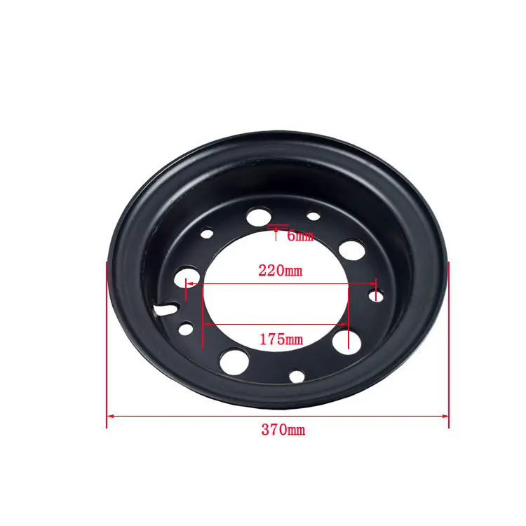 Custom Forklift wheel rim 700x12/175-220 forklift solid tire rim manufacturer for TCM