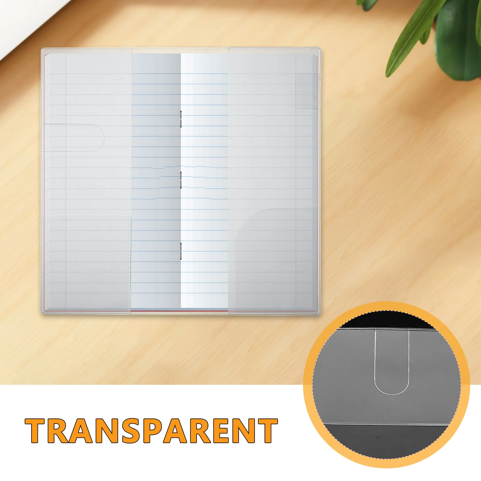 BCOATH غطاء كتاب PVC حديث مصنوع يدويًا، غطاء مخطط مقاوم للماء والغبار، تصميم أنيق لتنظيم الكمبيوتر المحمول