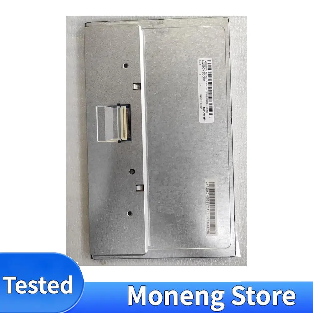 LCD LQ090Y3DG01 Panel de pantalla original de 9 pulgadas 800 × 480