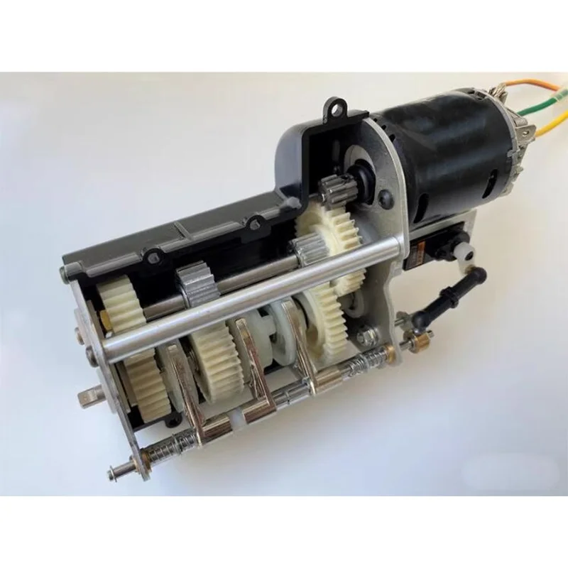 RC 1/14 2 Stück Getriebemotor-Zahnräder für Tamiya Hydraulikbagger Lader Muldenkipper für SCANIA MAN VOLVO Anhänger Kipper DIY-Teile – Detail 8