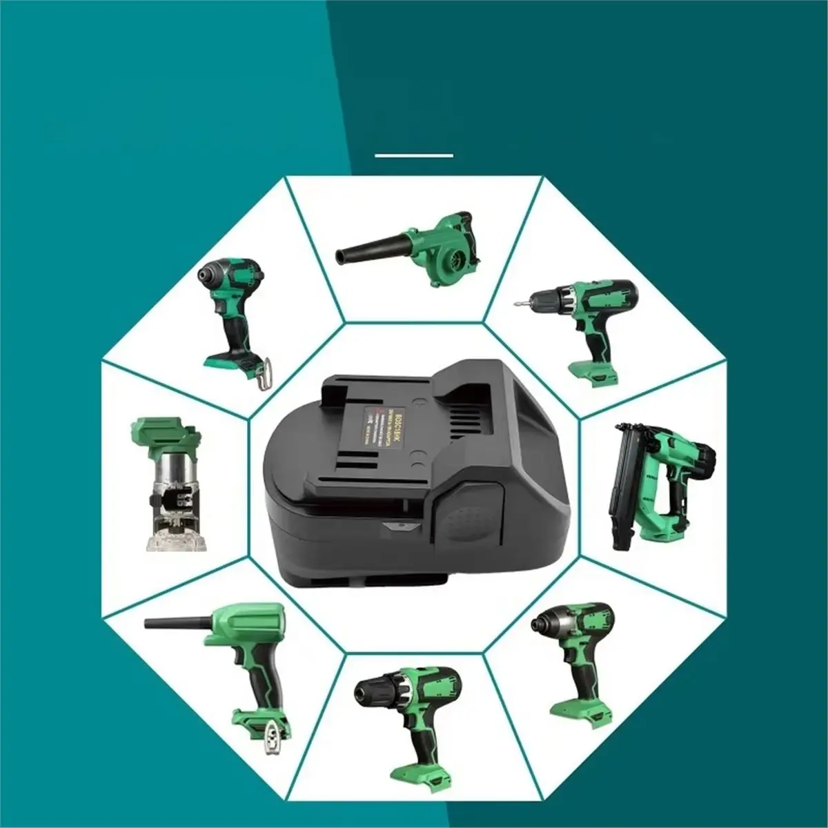 For 18V PBA Series Lithium Battery BOSC18HK Battery Adapter Convert to Work for / 18V Power Tool