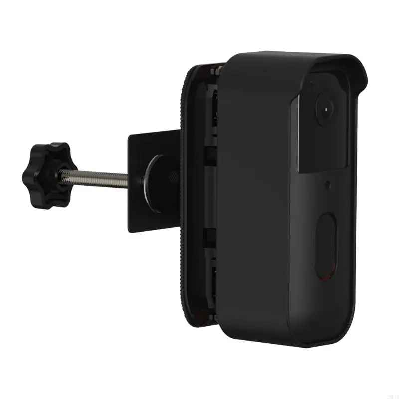 دعامة تثبيت قابلة للتعديل 20CB لجرس باب يتضمن شاشة عرض فيديو 2025 تتميز بتعديل زاوية مرن وبنية معدنية