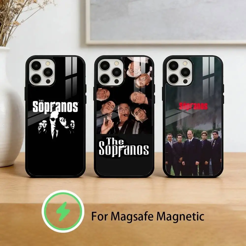 

The Tony Soprano-JG Phone Case For iPhone 17/16/15/14/13/12/Plus/Pro/Max for Magnetic Wireless Charging