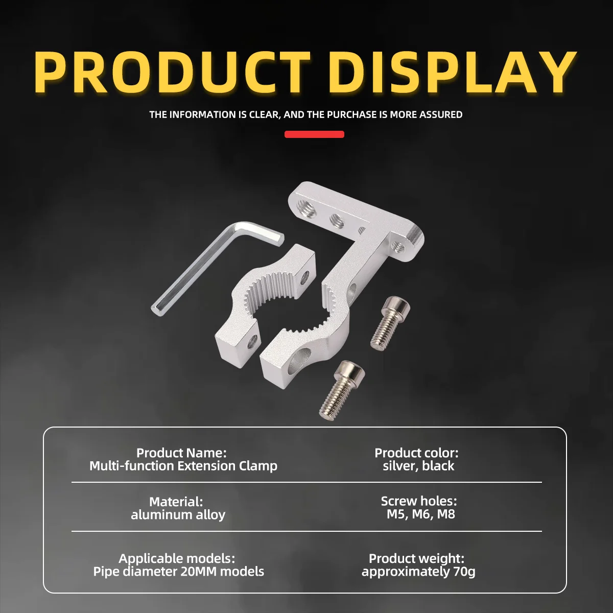 Motorcycle Multifunction Handlebar Mount Bracket For Motorcycle Mirrors Base Led Spotlight Auxiliary Lamp Bumper Clamps Holder