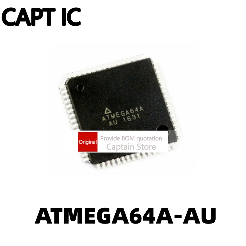 

5PCS ATMEGA64A-AU TQFP64