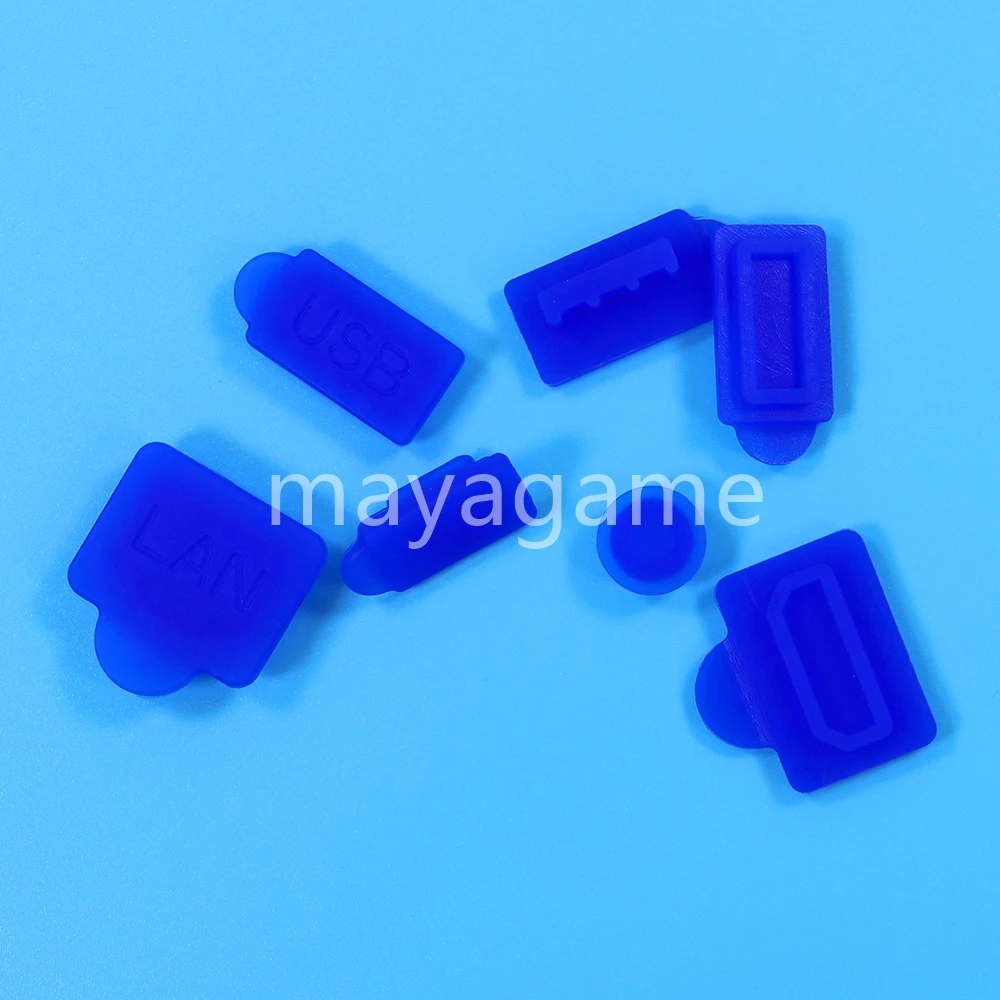 100 conjuntos de silicone usb poeira plug anti-poeira capa para ps5 dustproof plug usb hdm interface capa de poeira para playstation 5