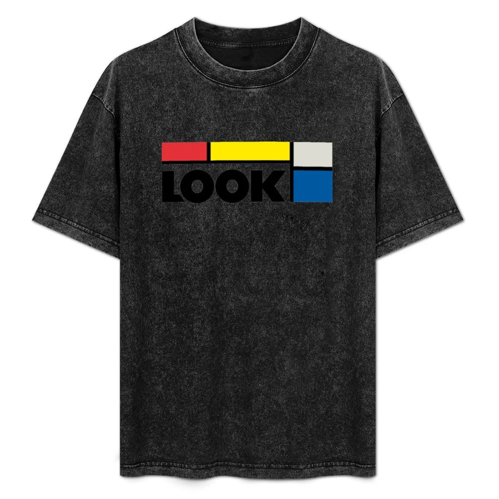Camiseta LOOK BIKE básica lisa para primavera y verano