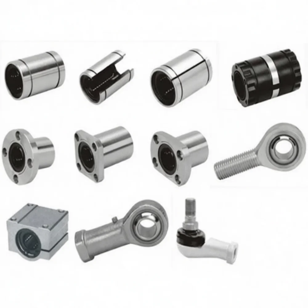 Extended Linear Ball Bearing Long Type Sliding Bush For Industrial Transmission CNC Router Automation Mechanical Components