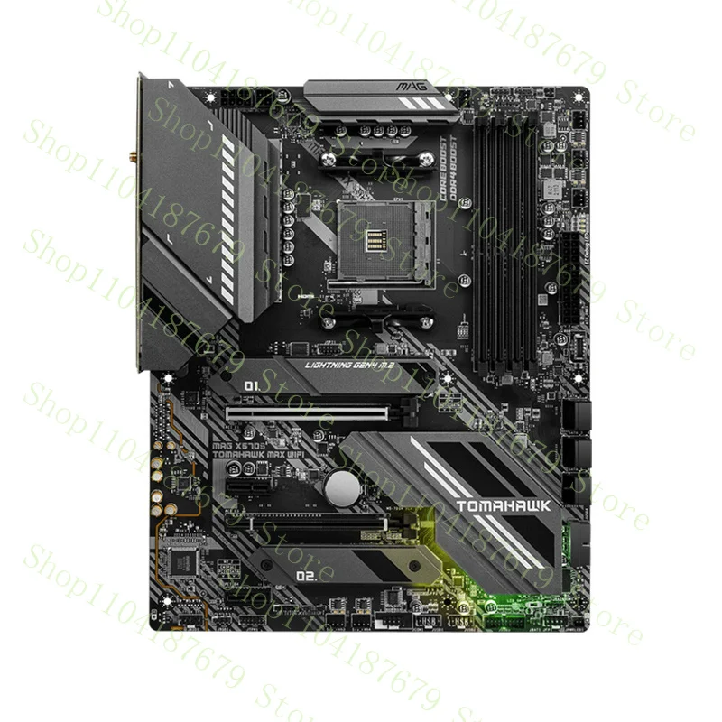 

++For MSI MAG X570S TOMAHAWK MAX WIFI Motherboard 2×M.2 6×SATA III ATX Mainboard