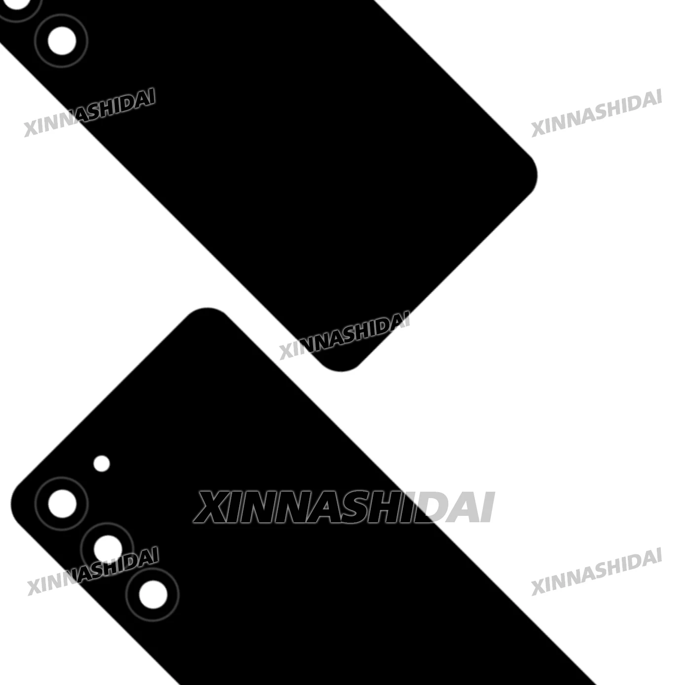 جودة AAA لهاتف سامسونج جالاكسي S23 بلس أجزاء إصلاح مبيت الباب الزجاجي الخلفي لهاتف جالاكسي S23 بلس غطاء البطارية الخلفي #6