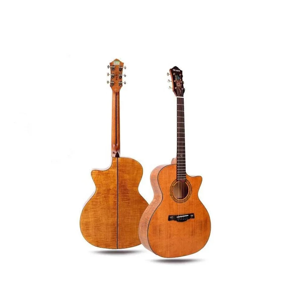 

Sale Of Handcraft Spruce Flamed Maple 40 Inch Acoustic Guitar