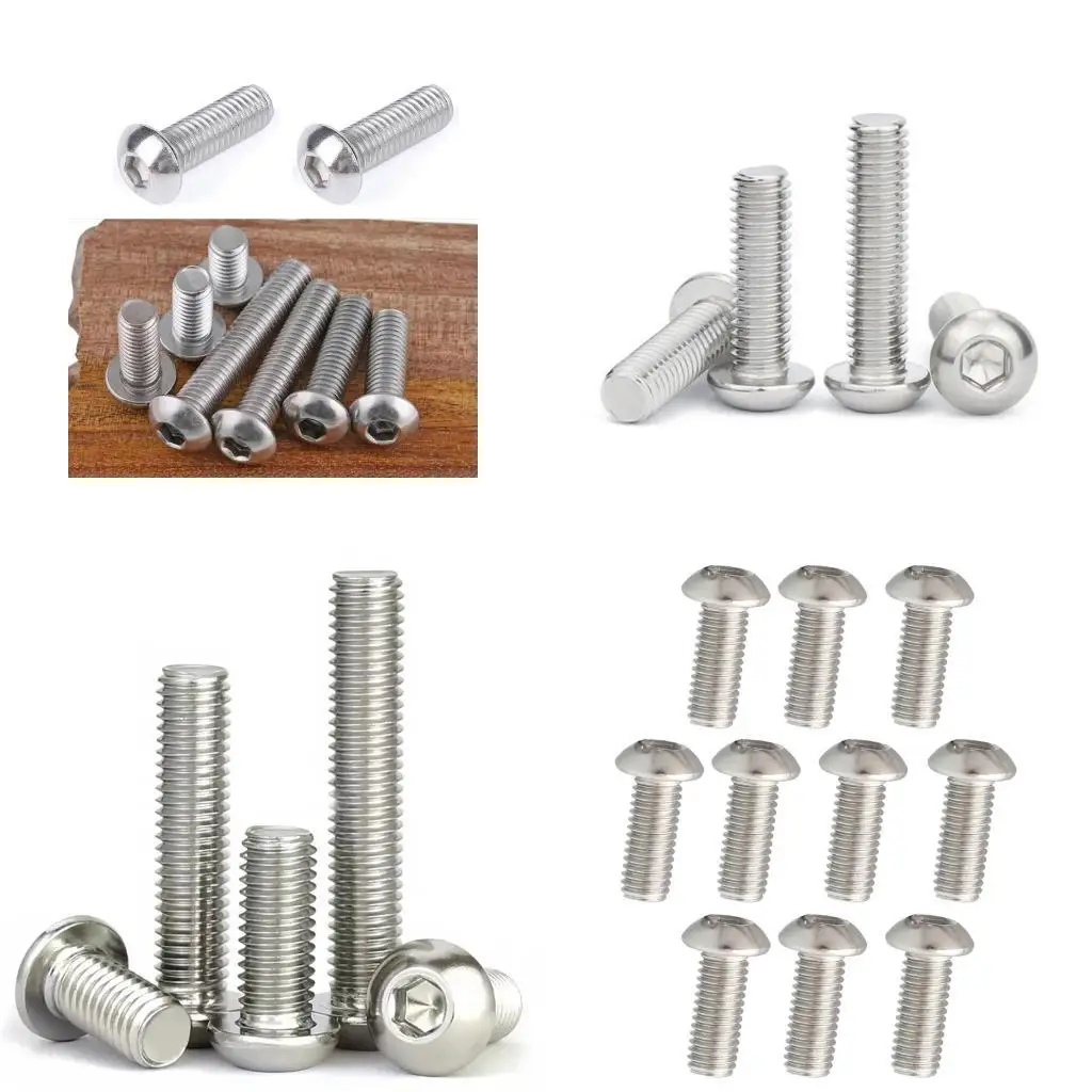 

31BC Automotive Grade Head Cap Screw Round 304 Stainless Steel Rustproof