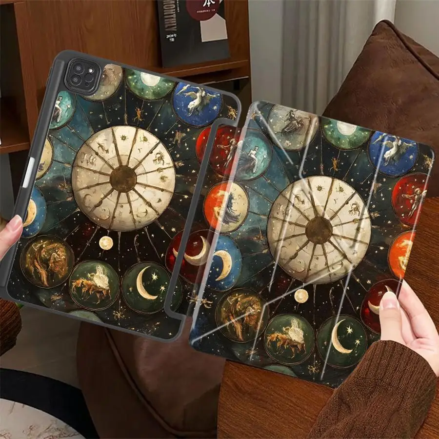 

Holder Cover Tablet Case For iPad Pro 2025 Air 4 5 M3 M2 M4 11inch Pro 11th 10th 9th 8th 7th 12.9inch Mini 6 7 Planetary