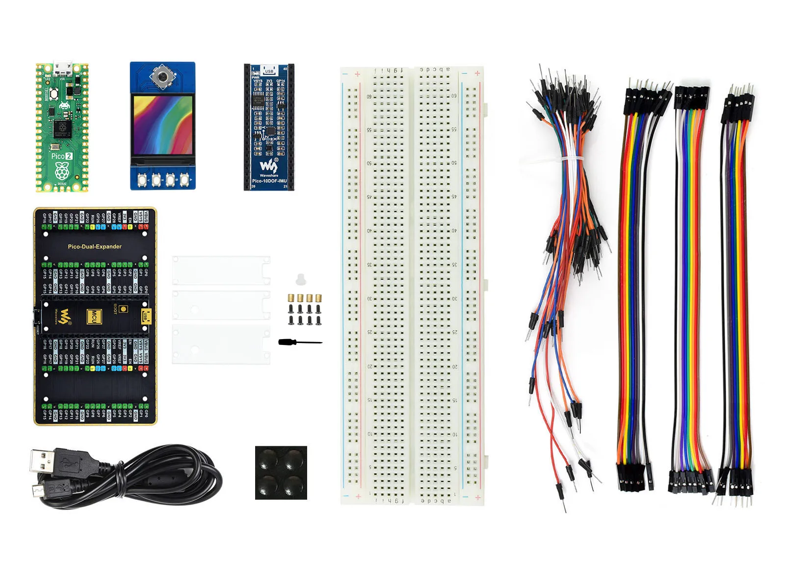 Himbeer-Pi-Pico 2-Mikrocontroller-Karte, basierend auf dem offiziellen RP2350-Chip-, Dual-Core-und Dual-Architecture-Design