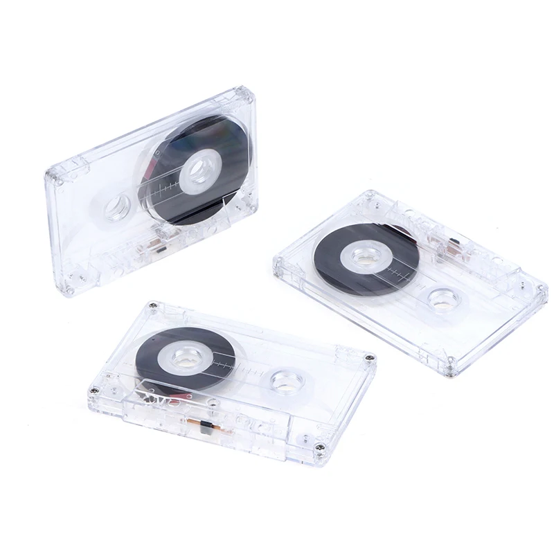 Standard Cassette Blank Tape Player Empty Tape With 45/60/90 Minutes Magnetic Audio Tape Recording For Speech Music Recording