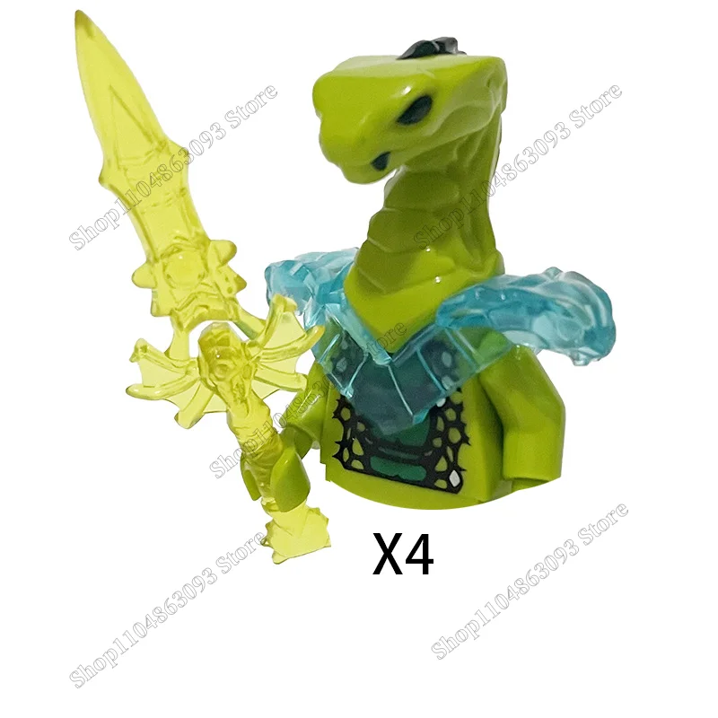 Ninja Anime Charaktere Mini Baustein Spielzeug Puppen Modell Charaktere Geburtstagsgeschenke Kinderspielzeug Jungen