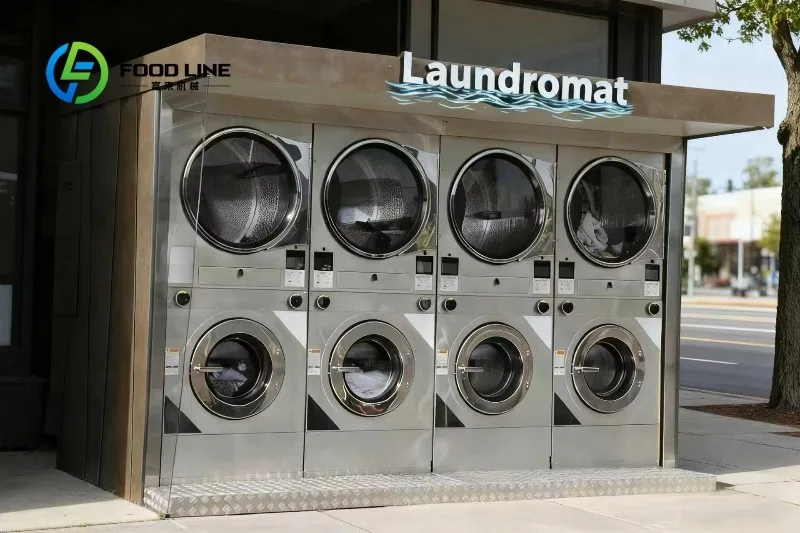15lg 25kg 35kg Electric New Industrial Washing Machine with Cold Water Cleaning for Outdoor Laundry School customize