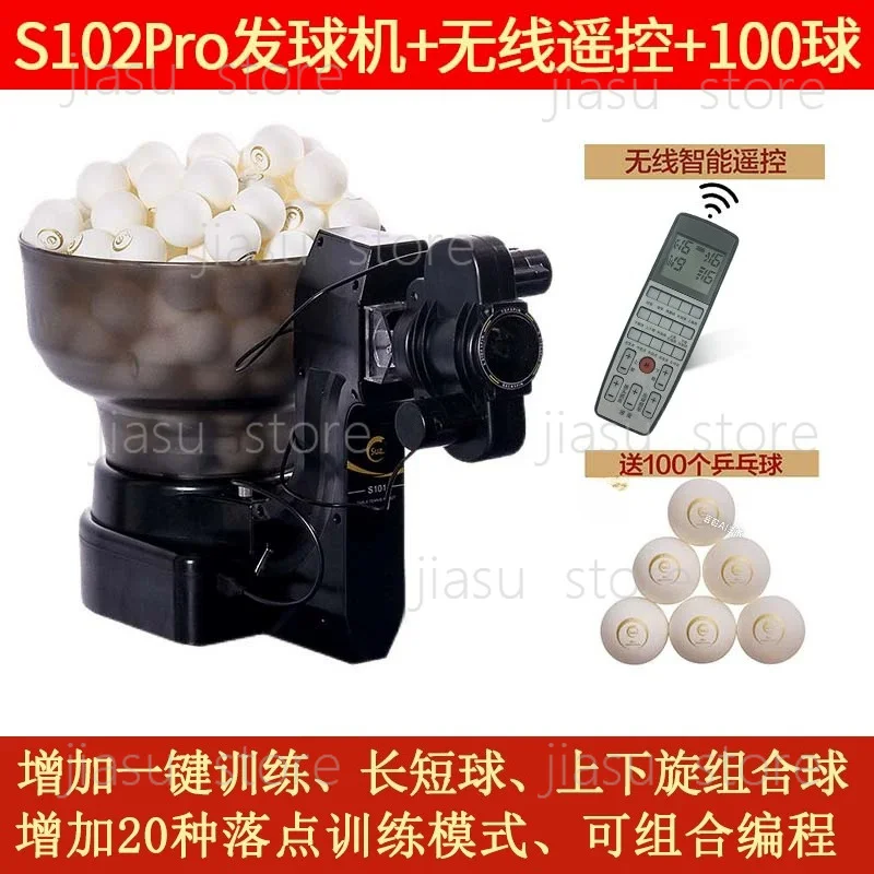 Table Tennis Robot Double Head Multi Rotation Automatic Table Tennis Serving Machine for Indoor Outdoor Training