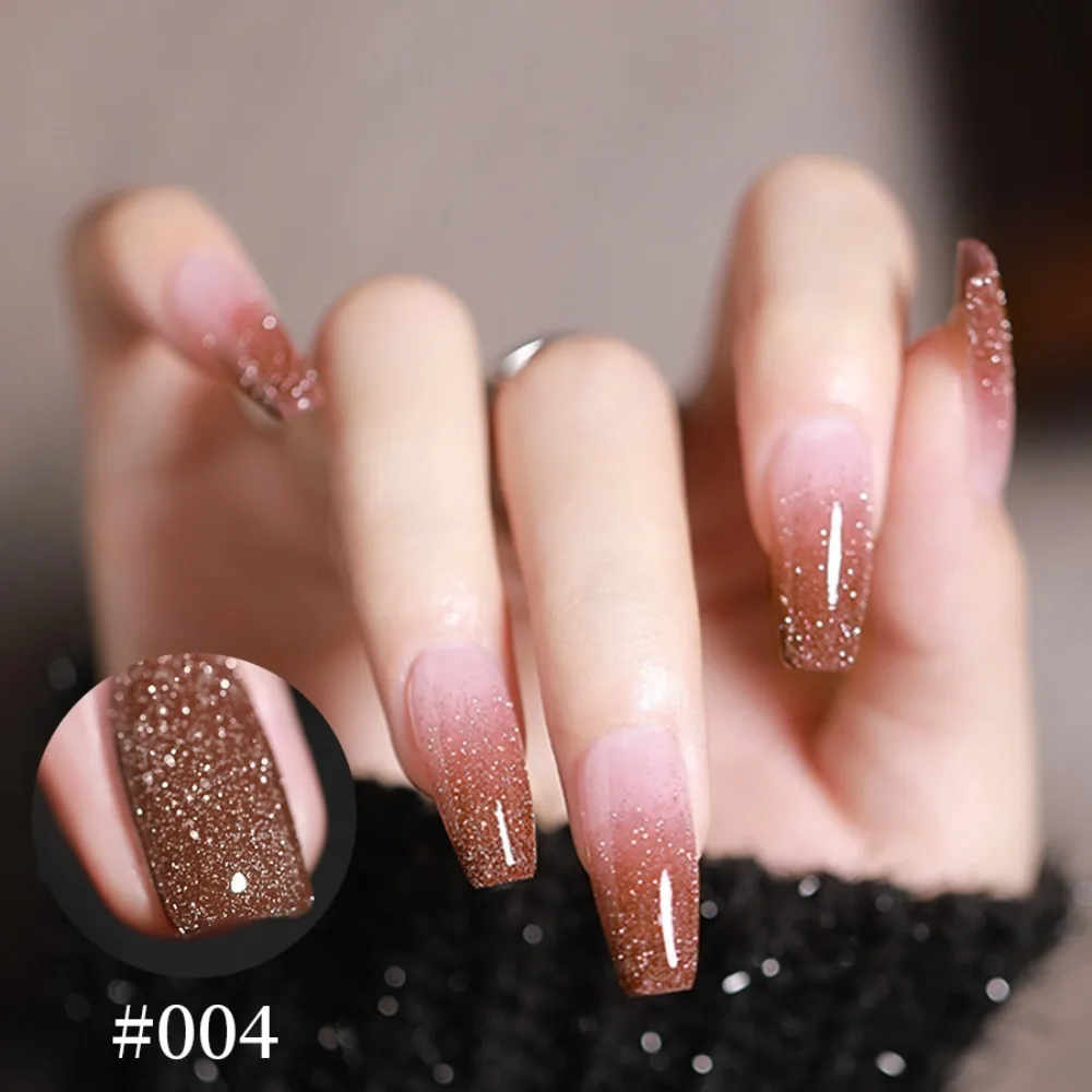 Xeijayi 15Ml Retro Gebroken Diamant Gel Nagellak Gellak Met Sparkles Uv Weken Semi-Permanente Nagellak Manicure Producten