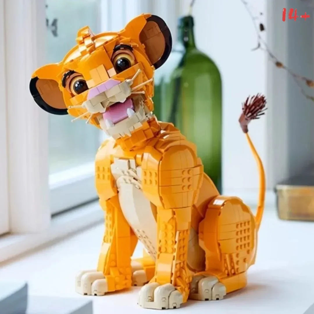 

Конструктор Toy Brick 43247 «Лев», 1445 деталей, новая изысканная коллекционная модель животного, высококачественная игрушка для декора стола и праздничного подарка