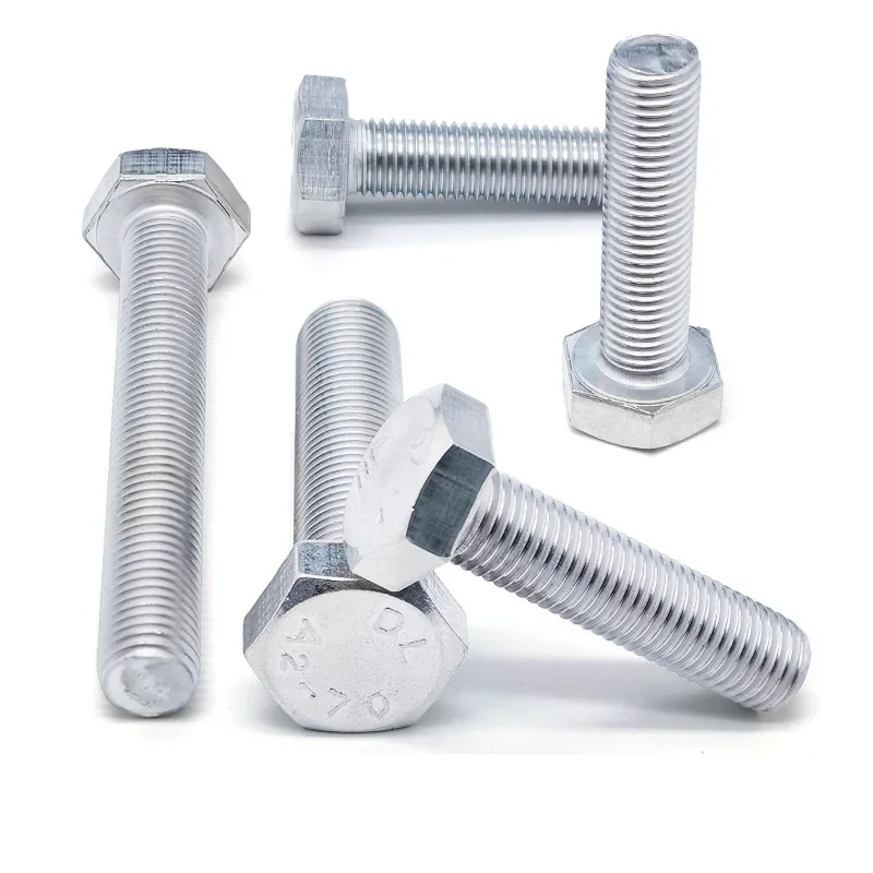 Hexagon screw with fine thread M8 M10*1.25M12*1.25M14M16M20*1.5 304 Stainless Steel Hexagon Head Bolt DIN933 Fine Tooth screw