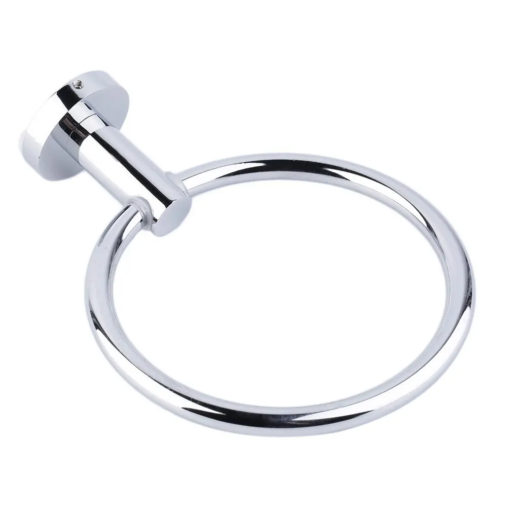 Toallero de acero inoxidable montado en la pared para baño, estante de almacenamiento de toallas, juego de accesorios de baño con tornillos