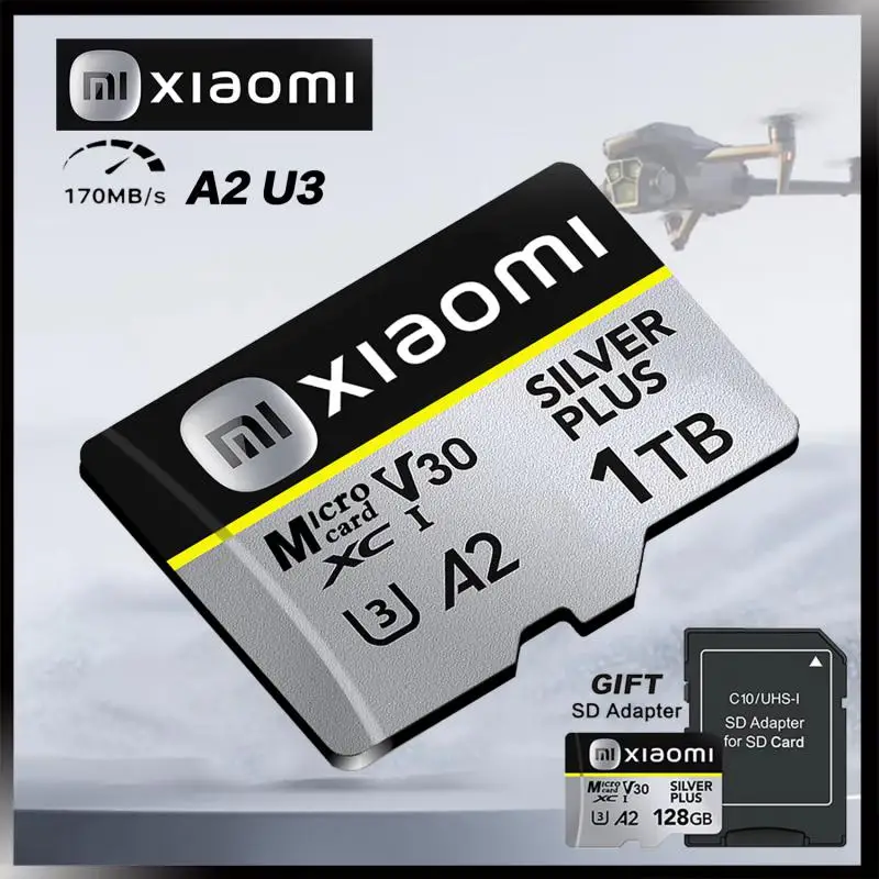 Оригинальная карта памяти Xiaomi 1 ТБ 128 ГБ 256 ГБ Micro TF SD-карта класса 10 SD-карта 512G высокоскоростная TF-карта 2 ТБ для коммутатора Nintendo