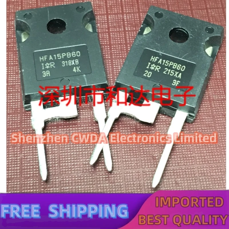 10PCS-20PCS   HFA15PB60    TO-247 600V 15A   In Stock Can Be Purchased