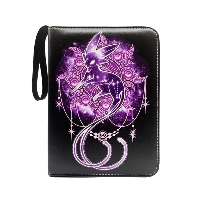 Pokemon 4 -Pocket 9-Pocket Anime Card Pack Booklet Binder - Anime TCG Card Album & Collector's Folder Kaarthouder Festival Gift - afbeelding 1