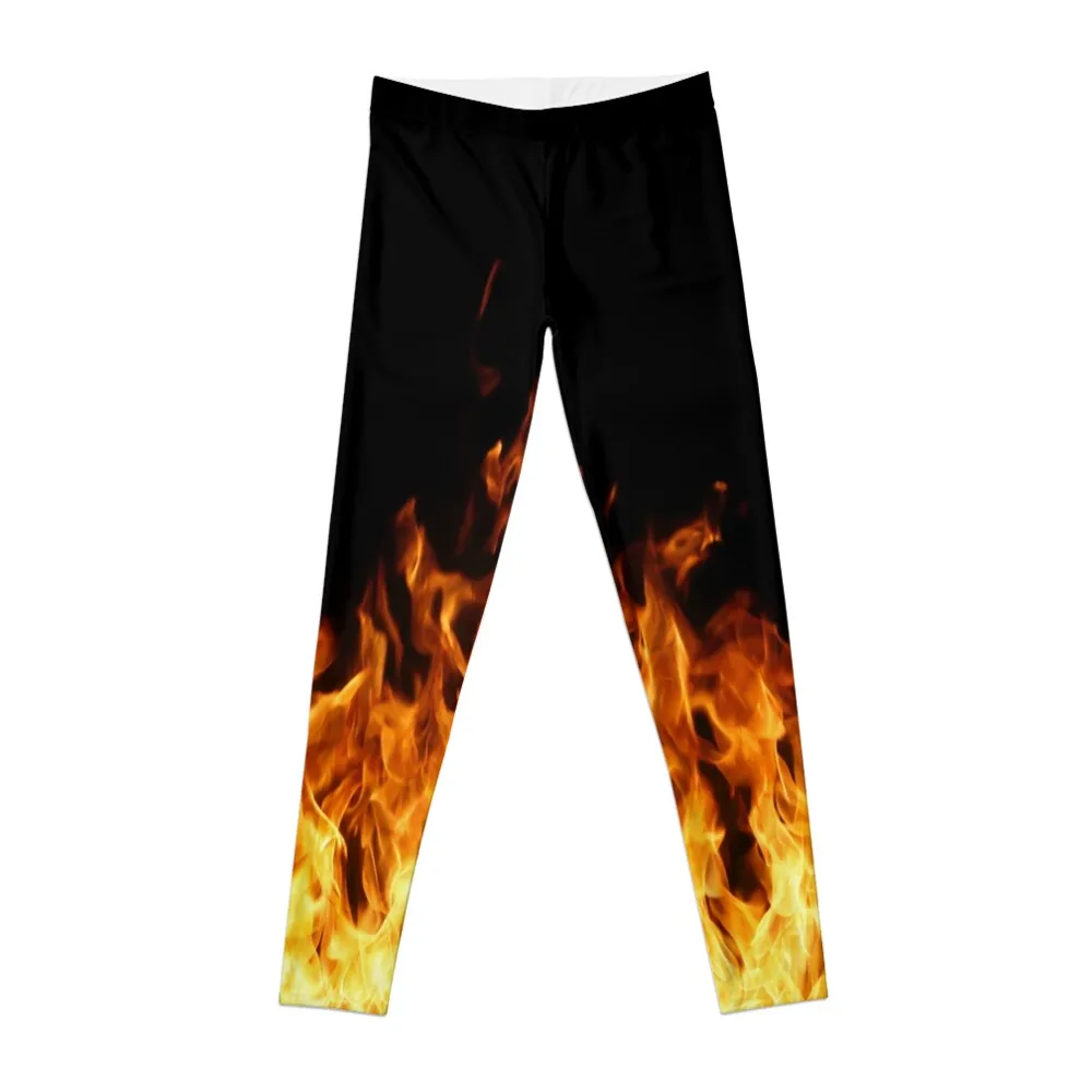 

Fire Flames Leggings women pants Legging sport women sport legging women