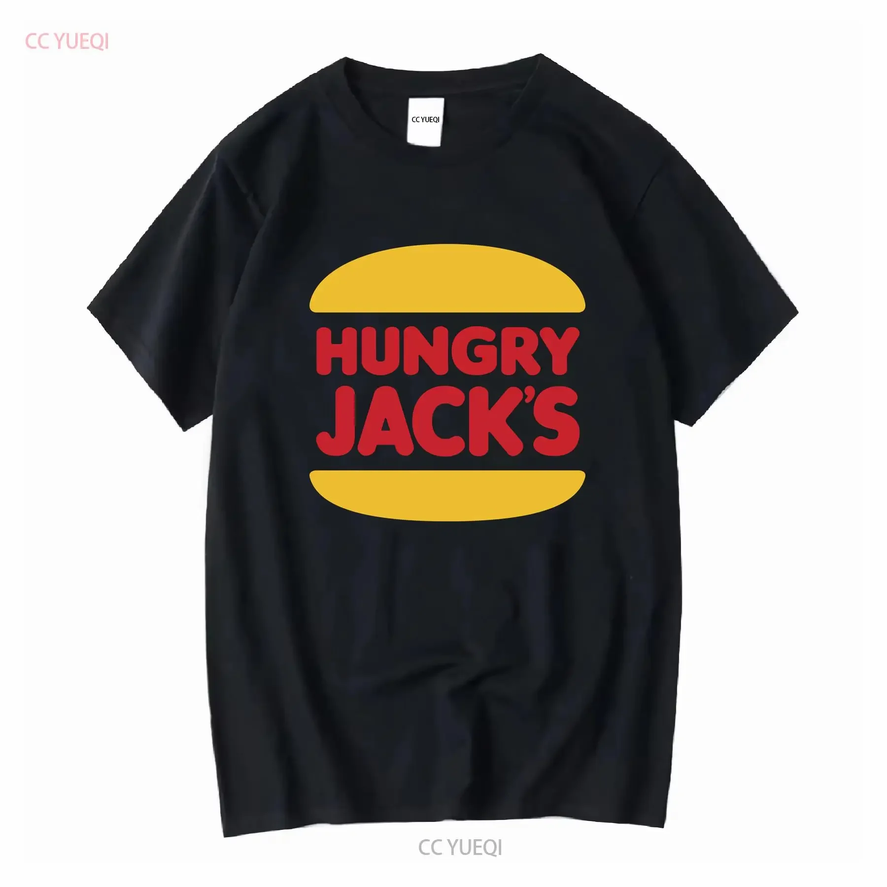 Hungry Jacks Restaurant T Shirt long or short sleeves vintage Washed Comfortable Unisex homme Stylish fashion Soft graphic