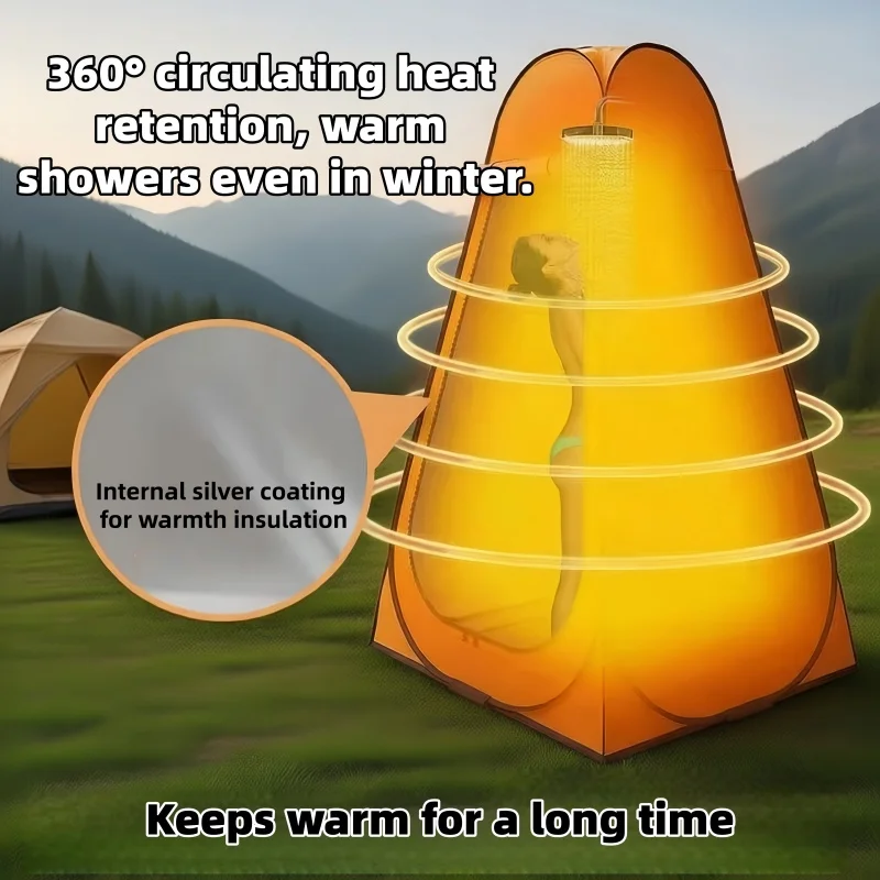 Portable Pop-Up Camping Shower Tent Outdoor Bath Room Privacy Changing Fitting Room Shelter Mobile Toilet Tent Photography Tent