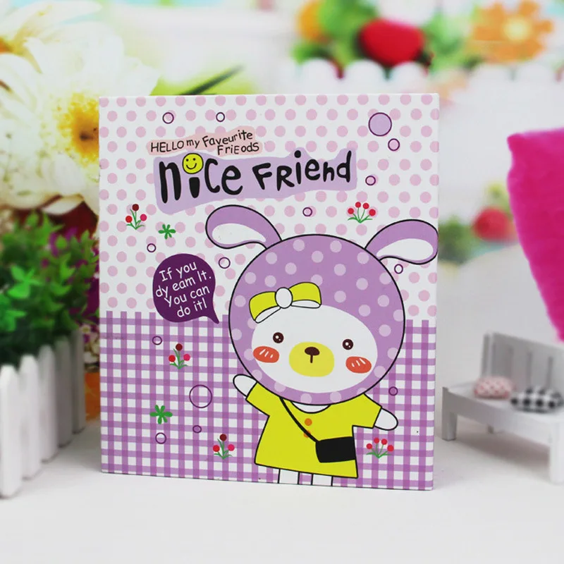 Customized Children's Photo Album 7inch Laminated Sheets 5R Boxed Insert Pages Photo Album Student Album