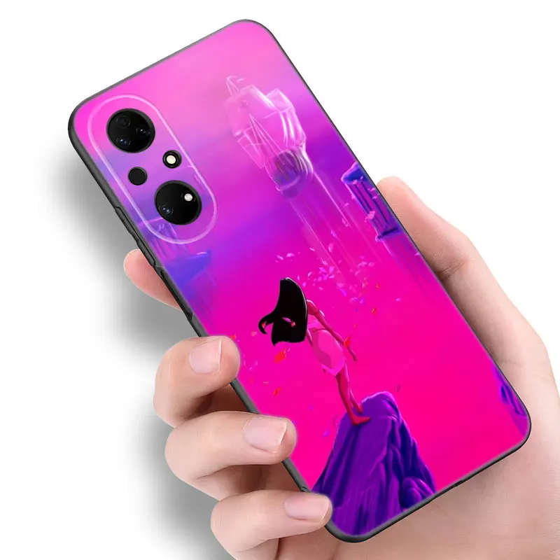 Disney Pocahontas Black Phone Case For Huawei Pura 70 Ultra P20 P30 P40 Lite P60 Art P50 Pro P50E P Smart 2018 2019 2020 2021