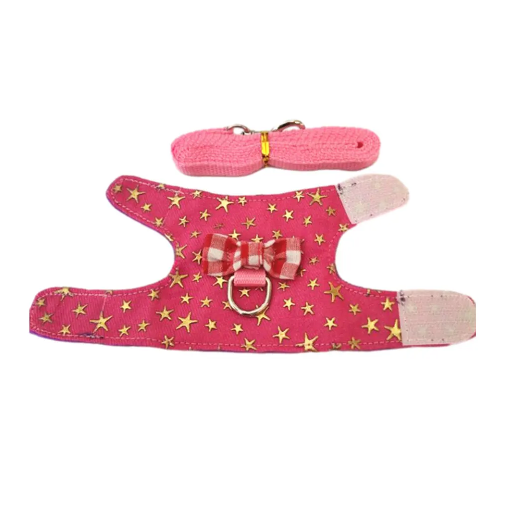 Polyester Ferret Harness – Walk Fuzzy Friend In Style And Comfort Cute And Playful Easy To Care Strap On Harness Red box XS 1