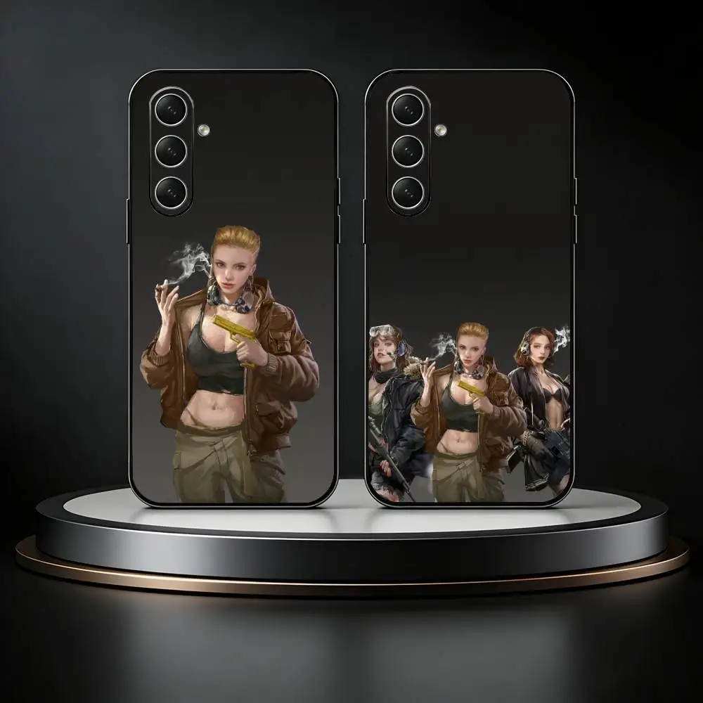 

Game E-Escape From T-Tarkov Phone Case For Samsung Galaxy A73,A21s,A22,A31,A52,A53,A71,A41Soft Black Shell