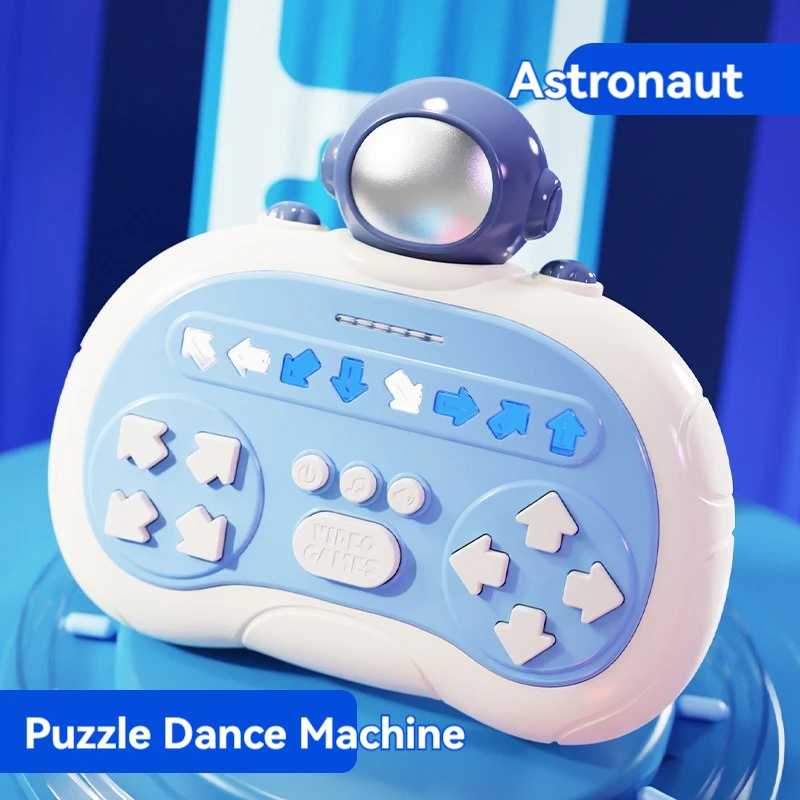 New Children Rhythm Master Quick Push Game Machine Fidget Toys Relieve Stress Montessori Toy for Kids Halloween Christmas Gifts