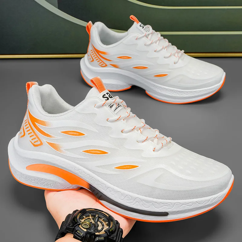 Herren Frühjahr 2026 Geruchshemmende Atmungsaktive Sportschuhe Lässige Laufschuhe Niedrig Geschnittene Modische Sneaker für Jugendliche und Erwachsene