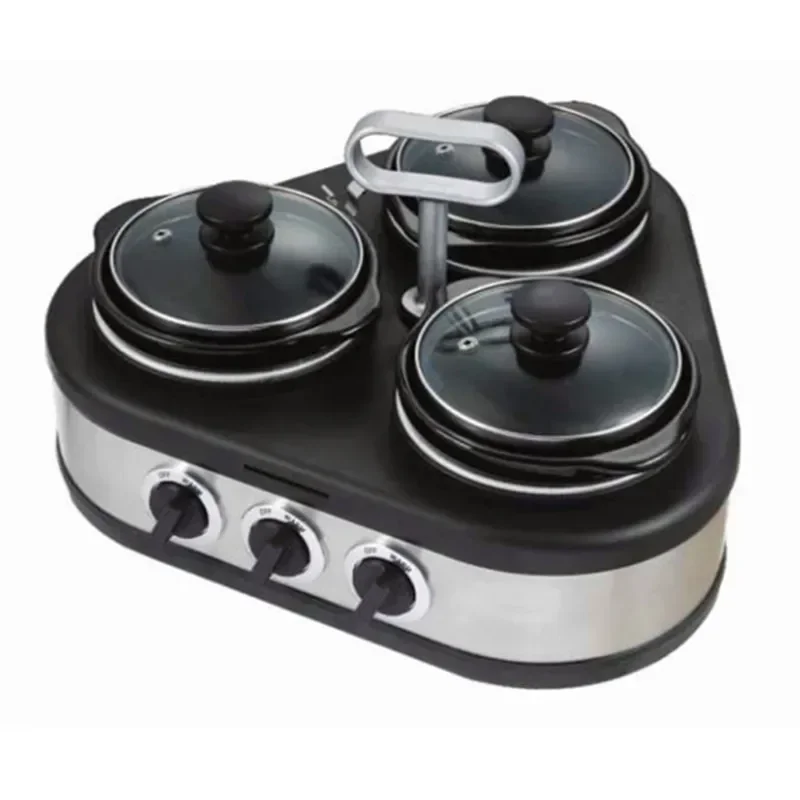 

3 in 1 triple slow cooker