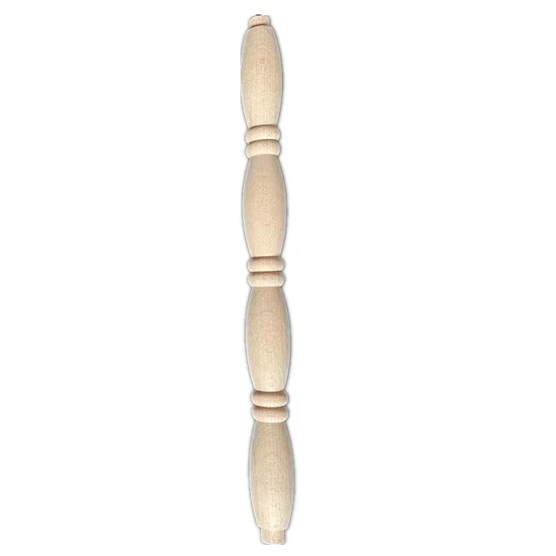 5PCS 25cm Corridor Bridge Column Wood Fence Beads Small Applique Vintage Home Wedding Decoration Accessories Furniture Legs