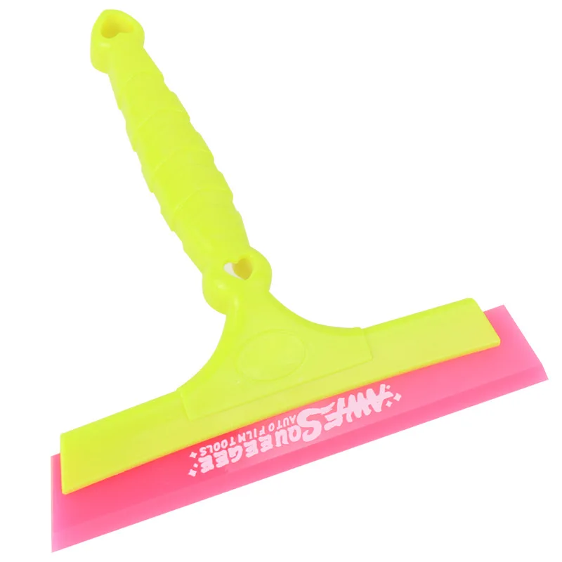 

No-Scratch T-Shape Shower Squeegee Household Glass Mirror Cleaning Scraper Wiper With Wall Hanging Handle Car Wash Tool