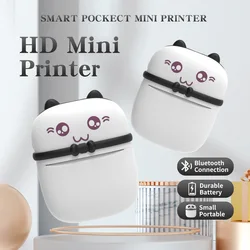 Mini small portable label thermal printer mobile phone photo Student wrong question printer