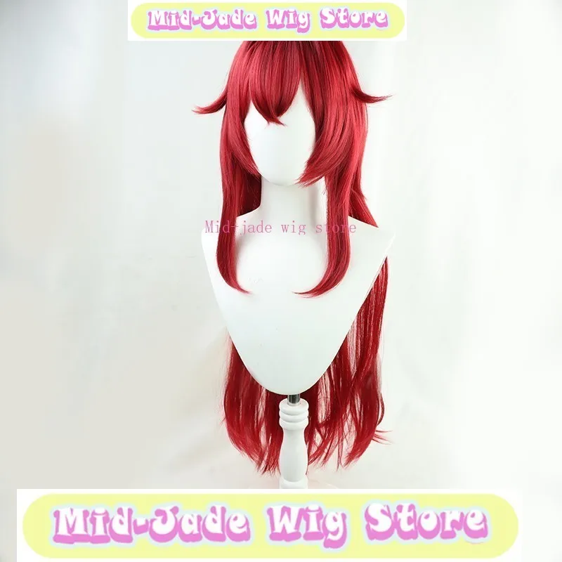 Mid-jade Pruik Winkel Angelina Kudou Cos Pruik Anime Cosplay Party Kostuum Props Pruik Synthetisch Haar hittebestendige Vezel