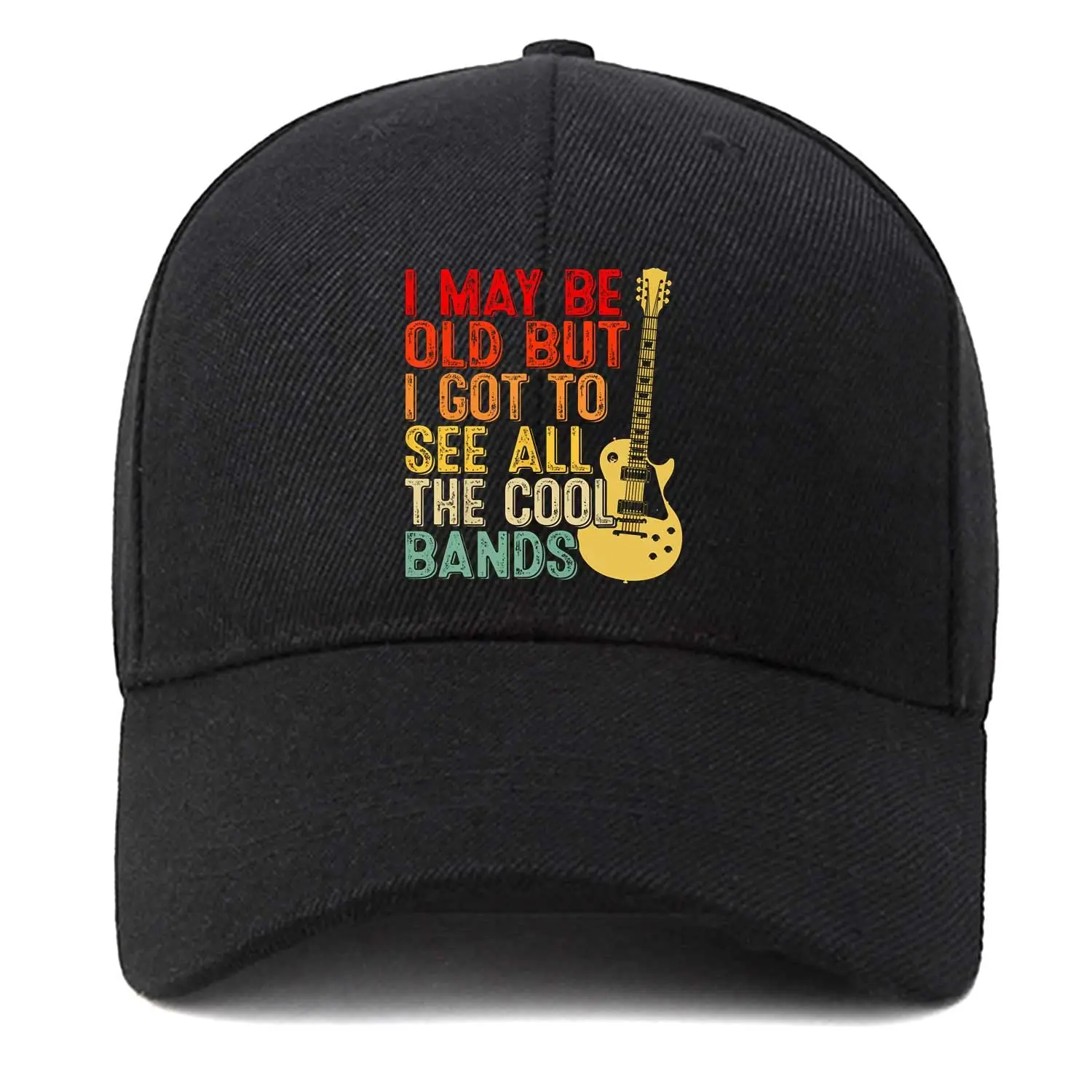 Saying Guitar Player Baseball Cap Adjustable Dad Hat Unstructured Cotton Hat