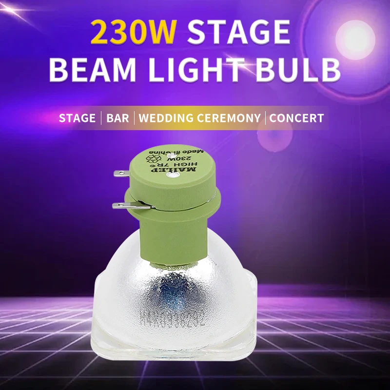 230w 7R lamp buld for Sharpy Beam 230W 7R Moving Head Light 230 Beam 7R Stage Disco Lights 7r lamps